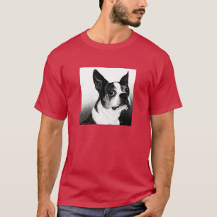 T-shirt Boston Terrier Dark - "Boston Style"