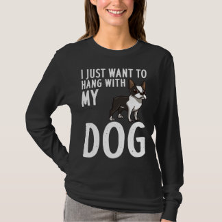 T-shirt Boston Terrier Dog  Puppies Owner