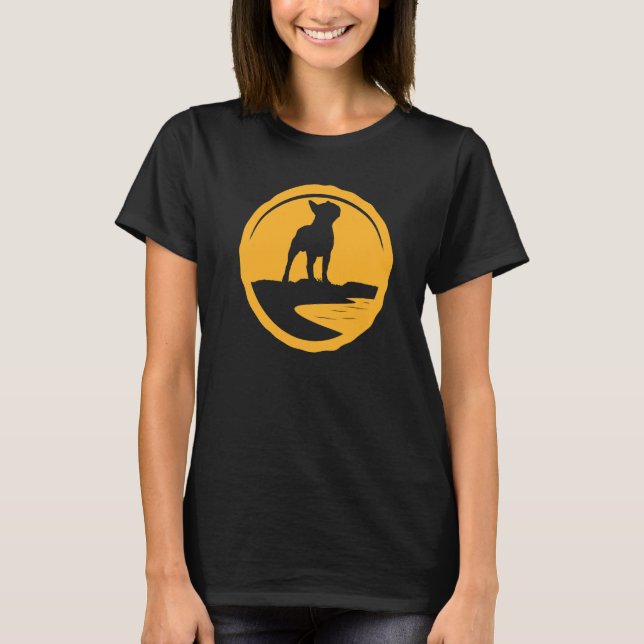 T-shirt Boston Terrier Dog Retro 29 (Devant)