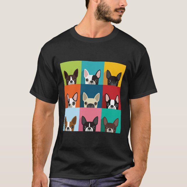 T-shirt Boston Terrier Essentiel (Devant)