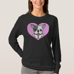 T-shirt Boston Terrier Love Heart