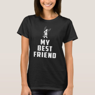 T-shirt Boston Terrier Mon meilleur ami