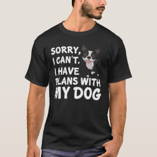 T-shirt Boston Terrier My Chien