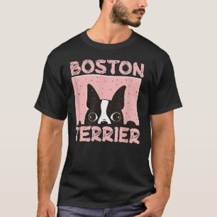 T-shirt Boston Terrier Pour Chien