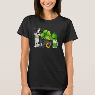 T-shirt Boston Terrier St Patrick s Day Irlandais C Chien
