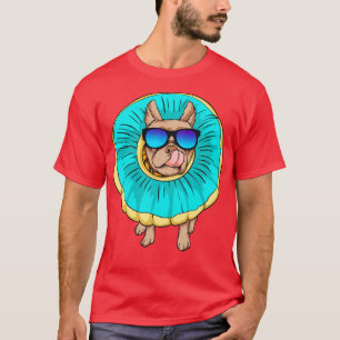 T-shirt Boston Terrier Summer Retro Vibes Drôle Amateur de