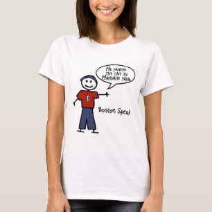 T-shirt Bostonspeak "il Pahked le Cah…" Il a garé la