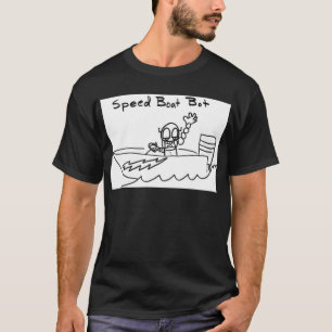 T-shirt Bot de bateau de vitesse