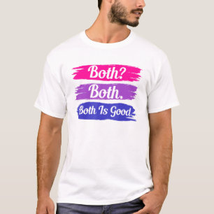 T-shirt Both Both Both Is Good Bi Flag Pride Month Bisexua