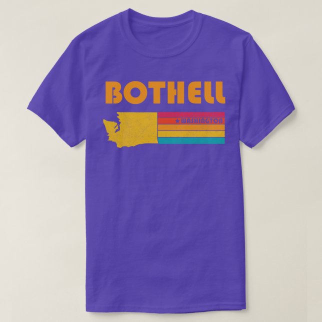 T-shirt Bothell Washington Souvenir Vintage (Design devant)