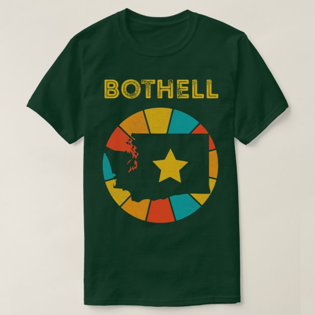 T-shirt Bothell Washington Souvenir Vintage détendu 1 (Design devant)