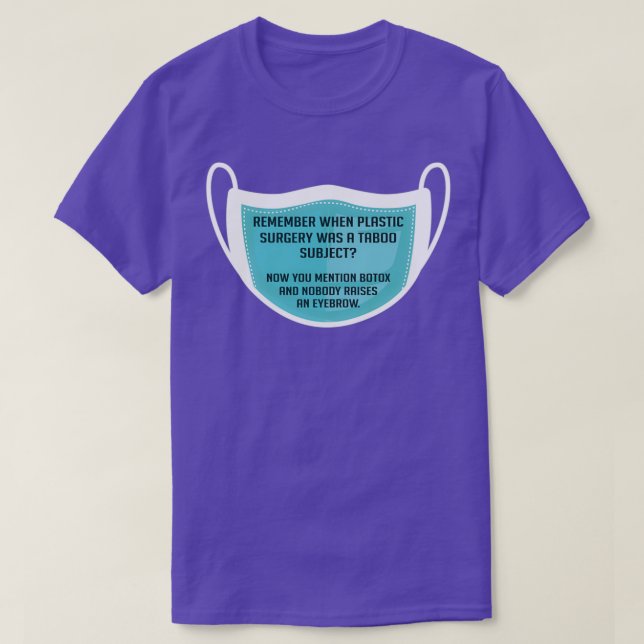 T-shirt Botox Drôle Chirurgien Plastique Cadeau (Design devant)