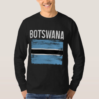 T-shirt Botswana Pride Botswanan Drapeau des racines afric