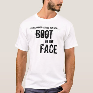T-shirt Botte au visage