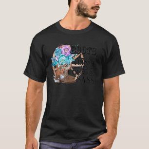 T-shirt Botte de cowgirl florale rétro Classe Country Sass