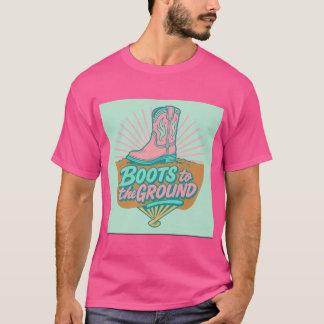 T-shirt Bottes au sol - Cowgirl Energy Tee