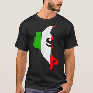 T-shirt Bottes du drapeau italien Italie Naples 