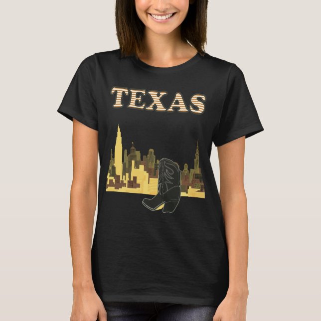 T-shirt Bottes du Texas (Devant)