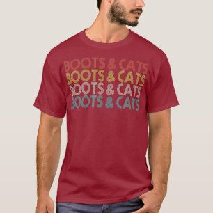 T-shirt Bottes et chats - Funny House Techno