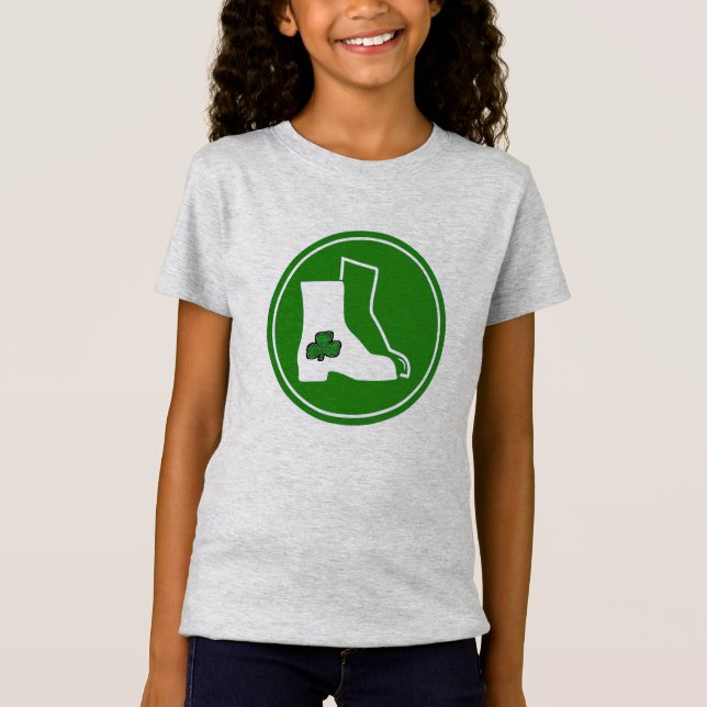 T-Shirt bottes irlandaises (Devant)