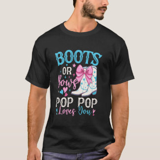 T-shirt Bottes ou Rubans Pop Pop T'aime Révélation de Genr