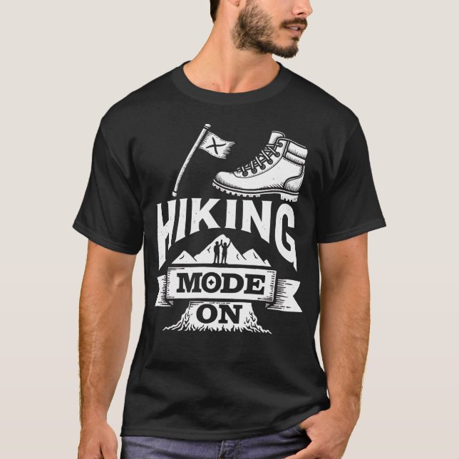 T-shirt Bottes randonnées (Devant)