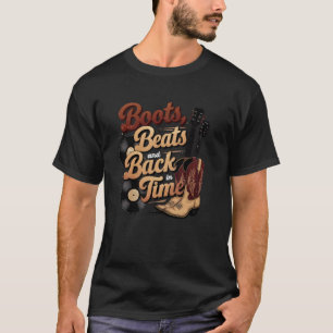 T-shirt Bottes, Rythmes et Musique Country Vintage d'Autre