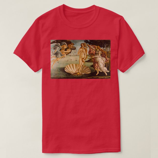 T-shirt Botticelli Birth of Venus 4 (Design devant)