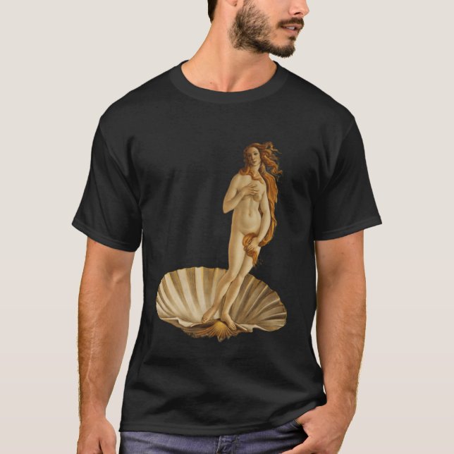 T-shirt Botticelli naissance de Vénus (Devant)