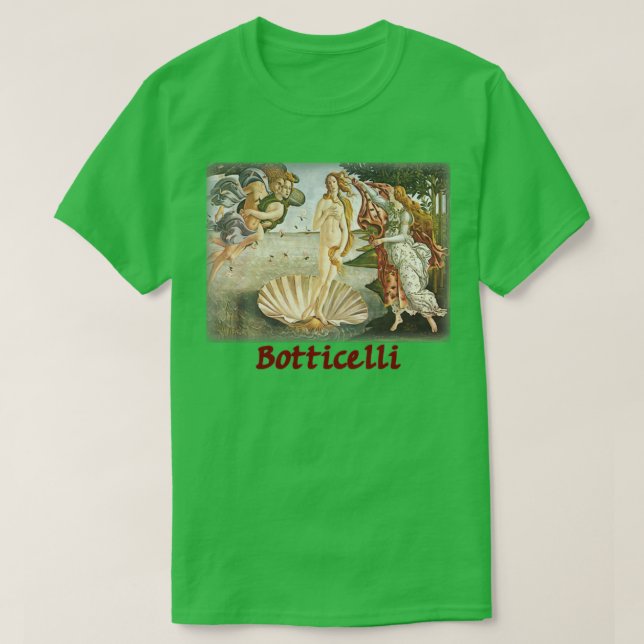 T-shirt Botticelli Naissance de Vénus 2 (Design devant)