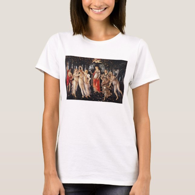 T-shirt Botticelli Primavera (Devant)