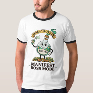 T-shirt Botto Manifest Mode Patron Dessin Animé Rétro 1930