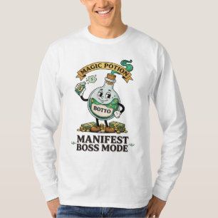 T-shirt Botto Manifest Mode Patron Rétro Dessin Animé Anné