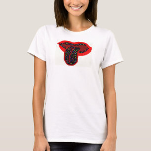 T-shirt bouche farfelue