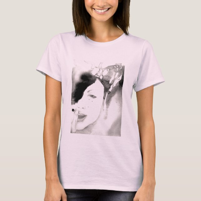 T-shirt Bouche ouverte pour les femmes (Devant)