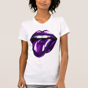 T-shirt Bouche pourpre