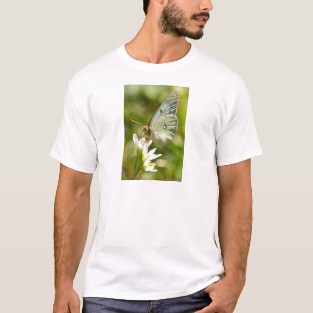 T-shirt Bouche verte sur faux vêtements et cadeaux d'ail (Devant)