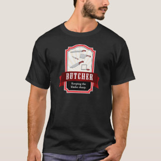 T-shirt boucher, carnivore