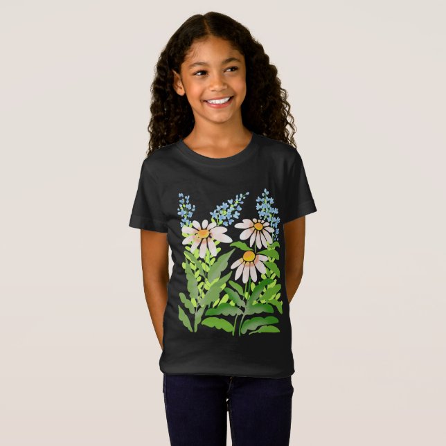 T-Shirt Bouches roses (Devant entier)