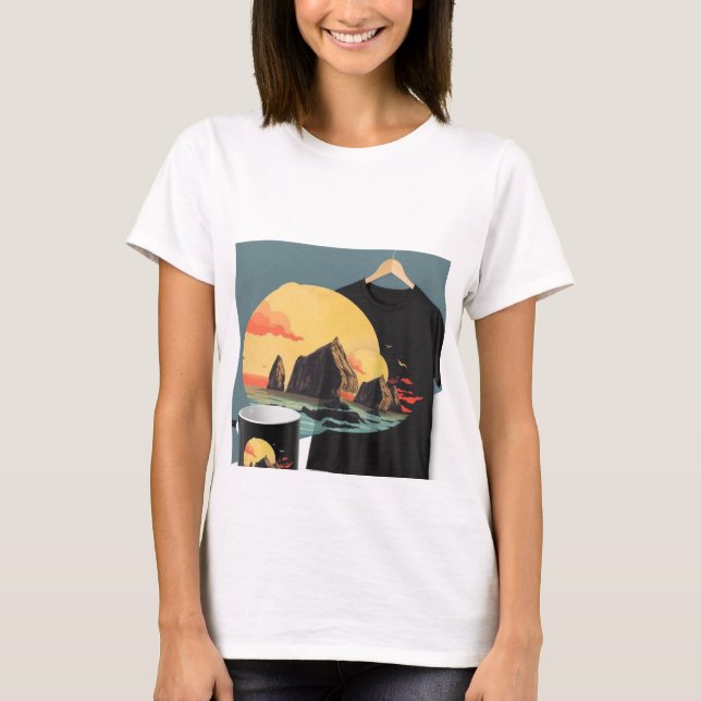 T-shirt boucle (Devant)