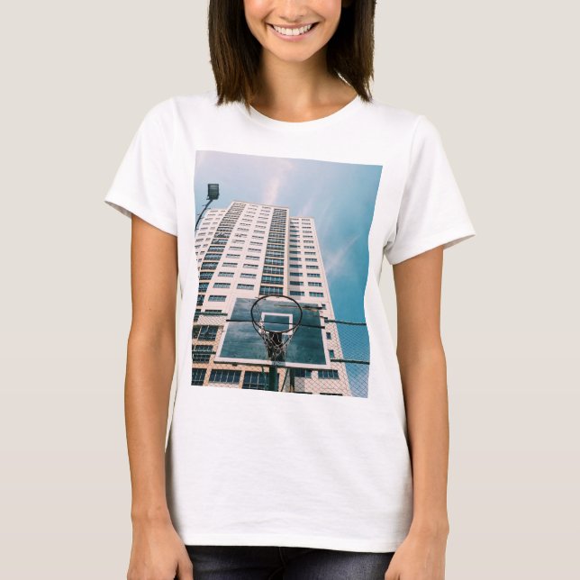 T-shirt Boucle de basket-ball cool (Devant)
