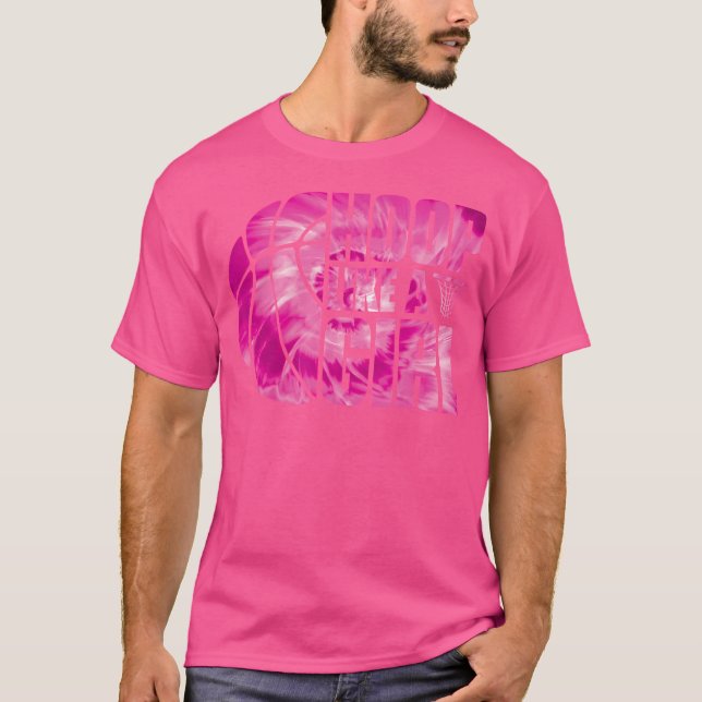 T-shirt Boucle De Basket Filles Comme Une Fille (Devant)