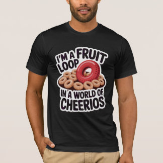 T-shirt Boucle de fruits dans un monde de Cheerios