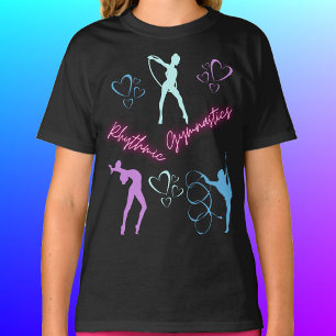 T-shirt Boucle de gymnastique rythmique, ruban et balle