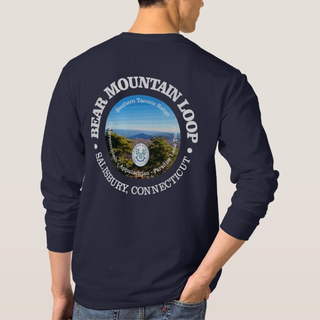 T-shirt Boucle de montagne de l'ours (rd) (Dos)