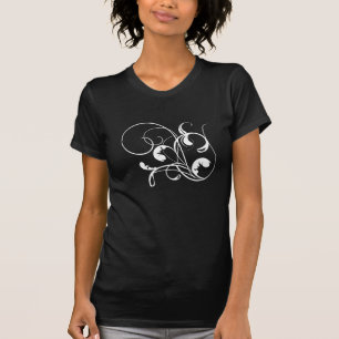 T-shirt Boucles de blanc
