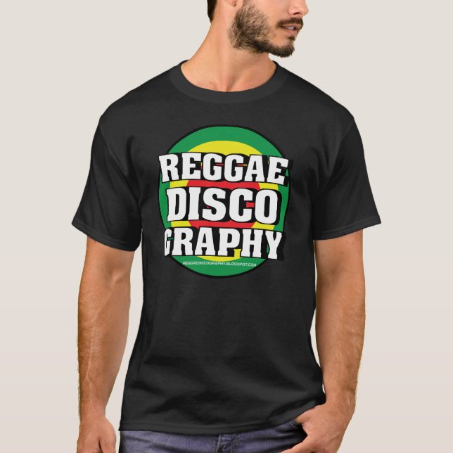 T-shirt Boucles de discographie de reggae (Devant)
