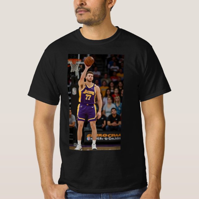 T-shirt Boucles de pause rapide : Chemise de basket-ball a (Devant)