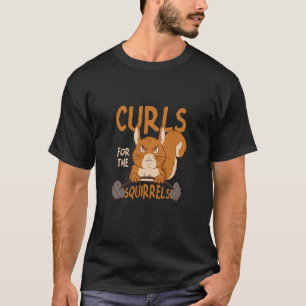 T-shirt Boucles Pour Écureuil Petit Écureuil Animal