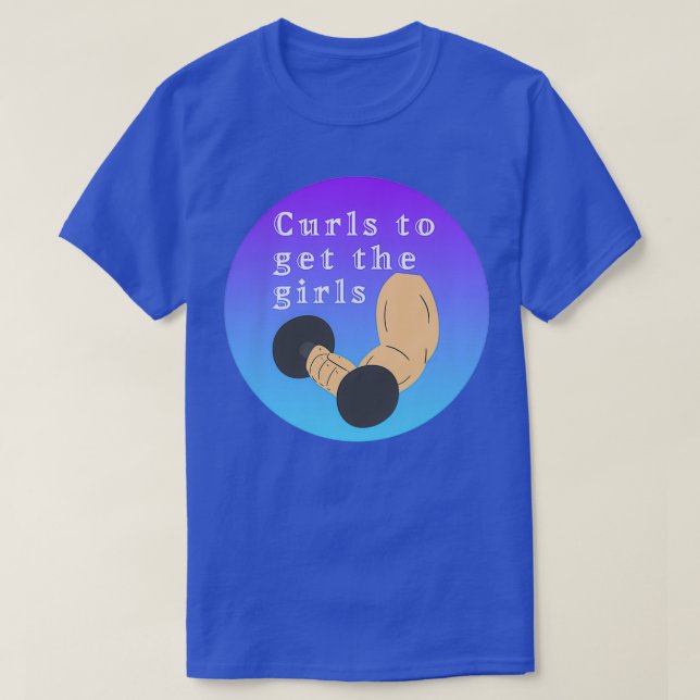 T-shirt Boucles pour obtenir les filles (Design devant)